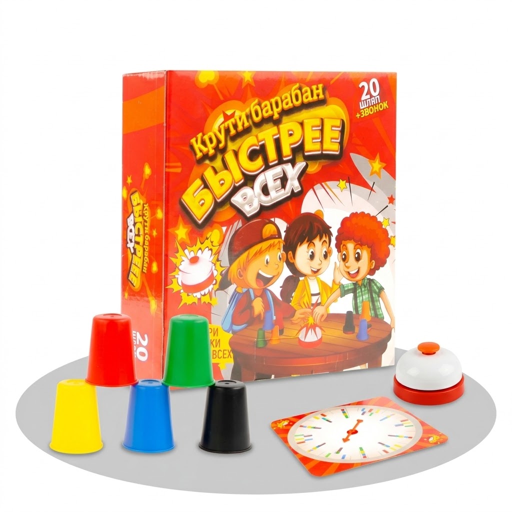 Настольные игры для детей и всей семьи "Быстрее всех"