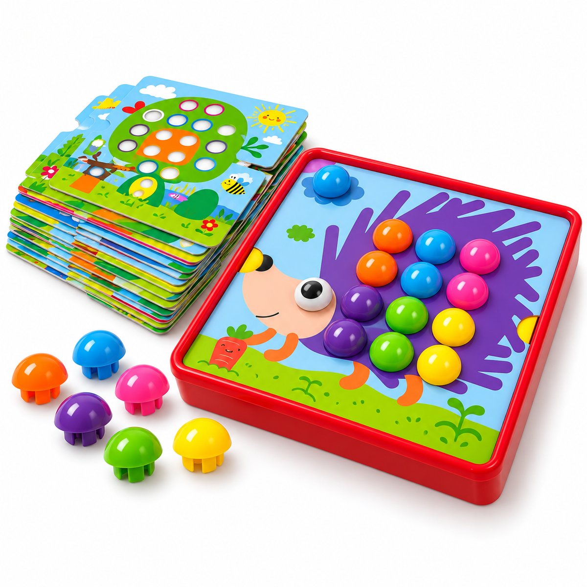Мозаика развивающая игрушка для малышей 1 2 3 года